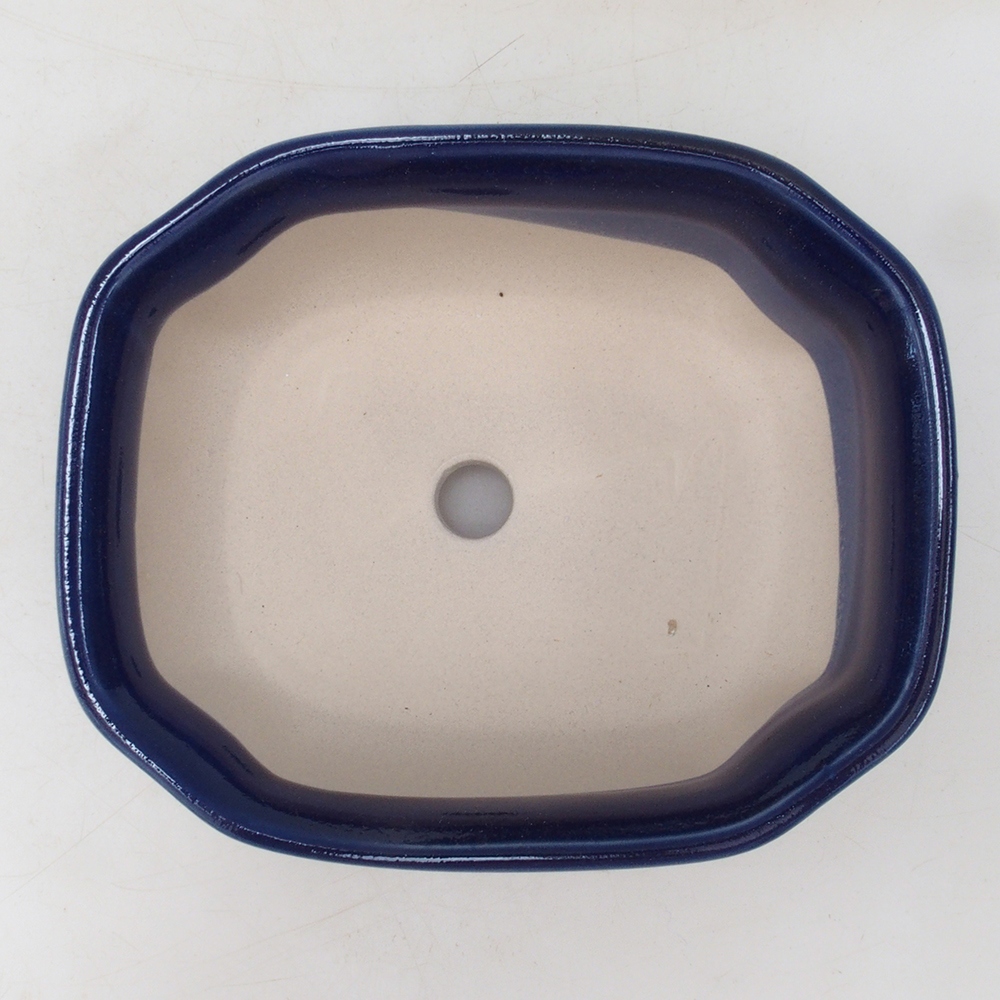 Bonsai kom H32 - 13 x 10 x 5,5 cm - blauw