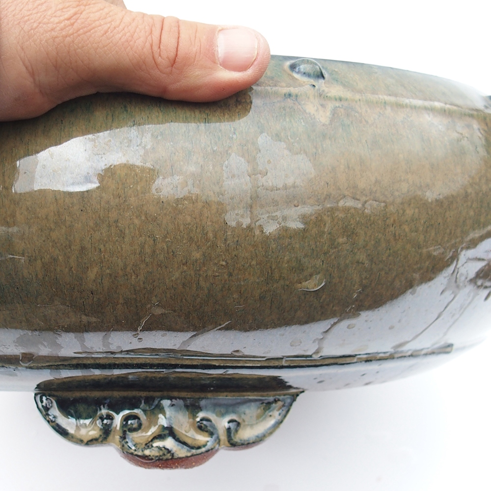 Kom 41 x 41 x 13,5 cm grijs