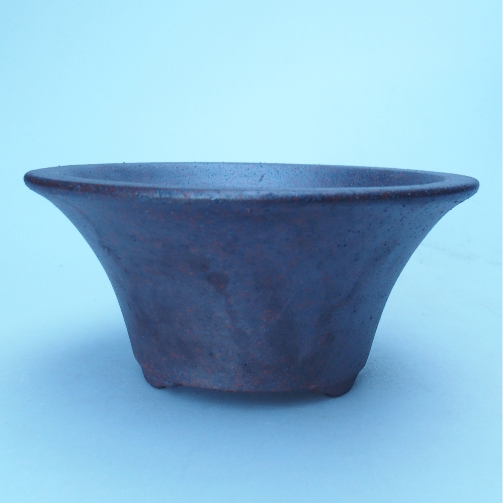 Kom 15 x 15 x 7 cm bruin
