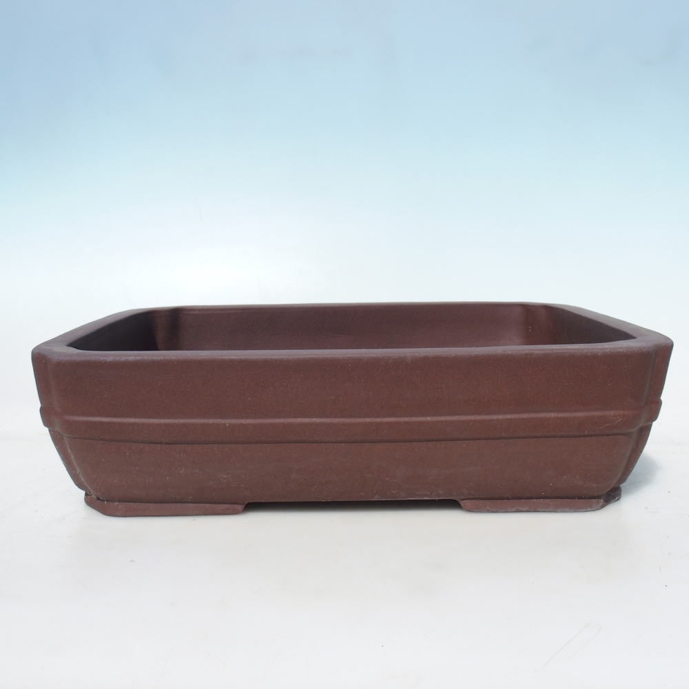 Bonsaischaal 41,5 x 32 x 10,5 cm berken bruin