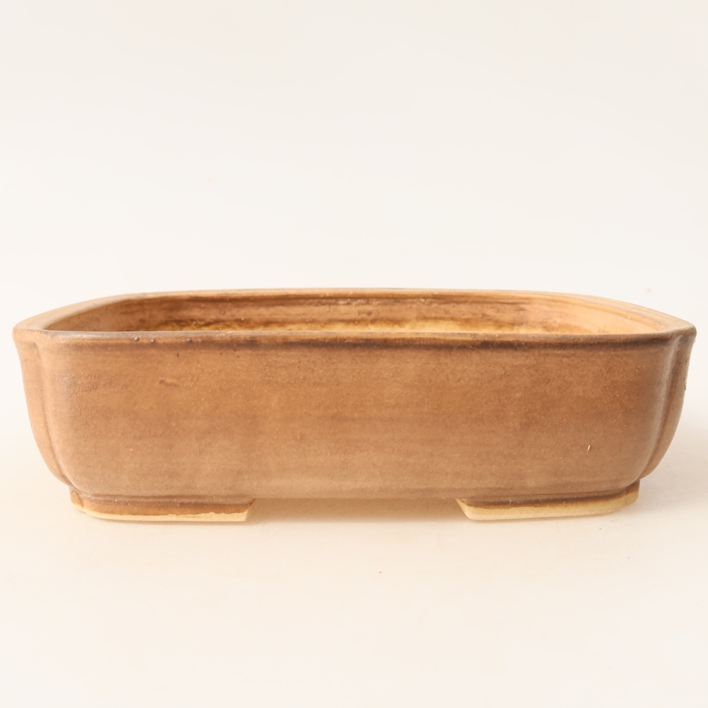 Keramische bonsaipot 18 x 14 x 4,5 cm, kleur: roze
