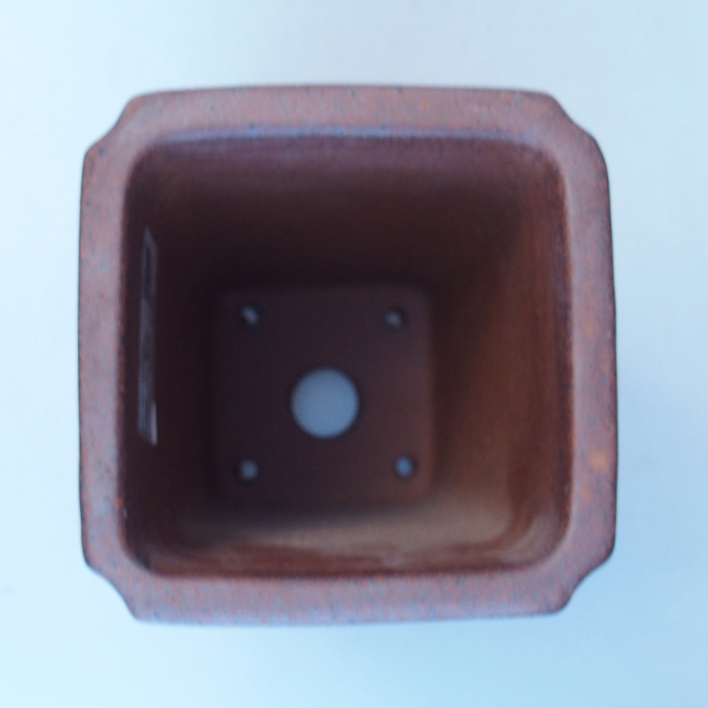 Kom 9,5 x 9,5 x 18,5 cm bruin