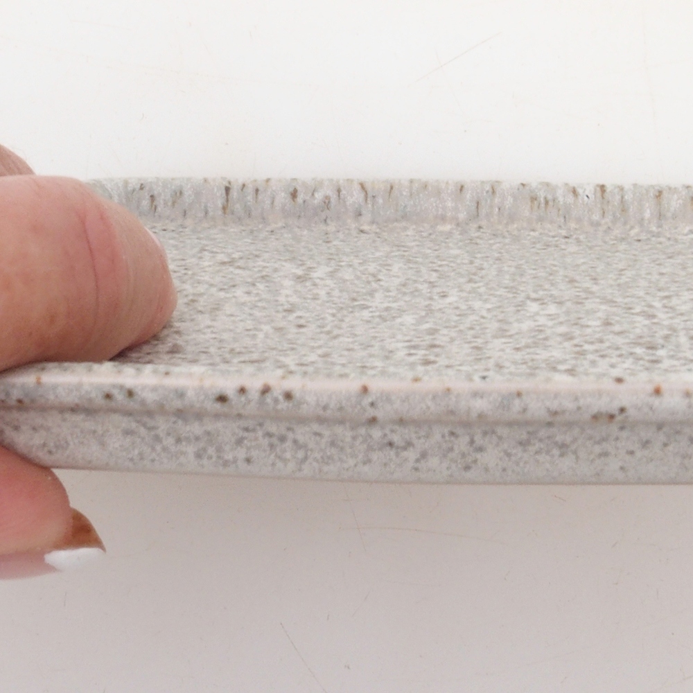 Keramische kom H17 -15,5 x 11 x 1 cm - beige