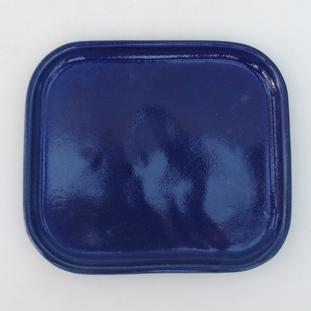 Keramische kom H38 -12 x 11 x 1 cm - blauw