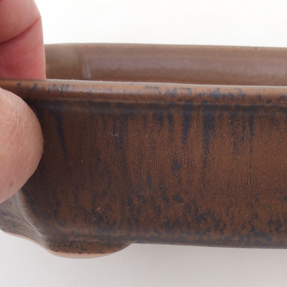 Bonsaischaal H03 - 16,5 x 12 x 4,5 cm - bruin