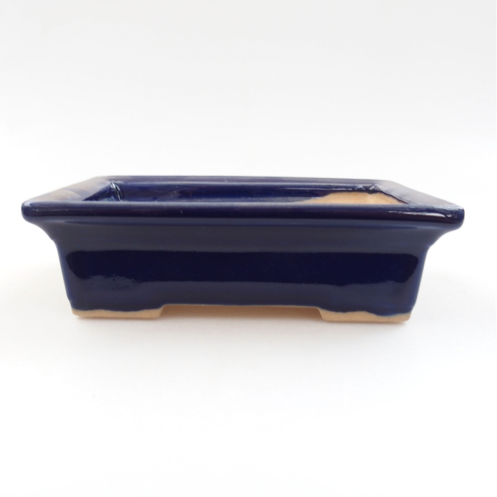 Bonsaischaal van keramiek 22 x 17 x 5 cm, groen