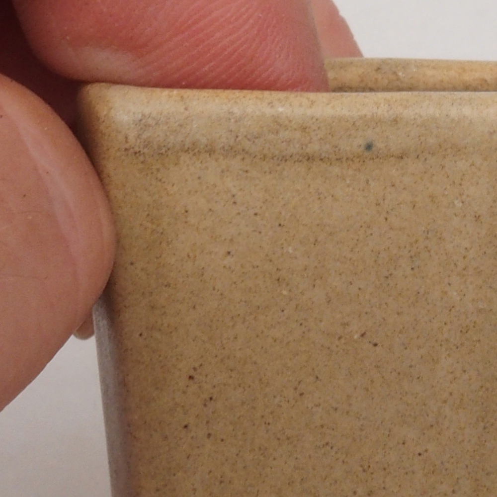 Mini bonsaischaal 3,5 x 3 x 5 cm, bruin