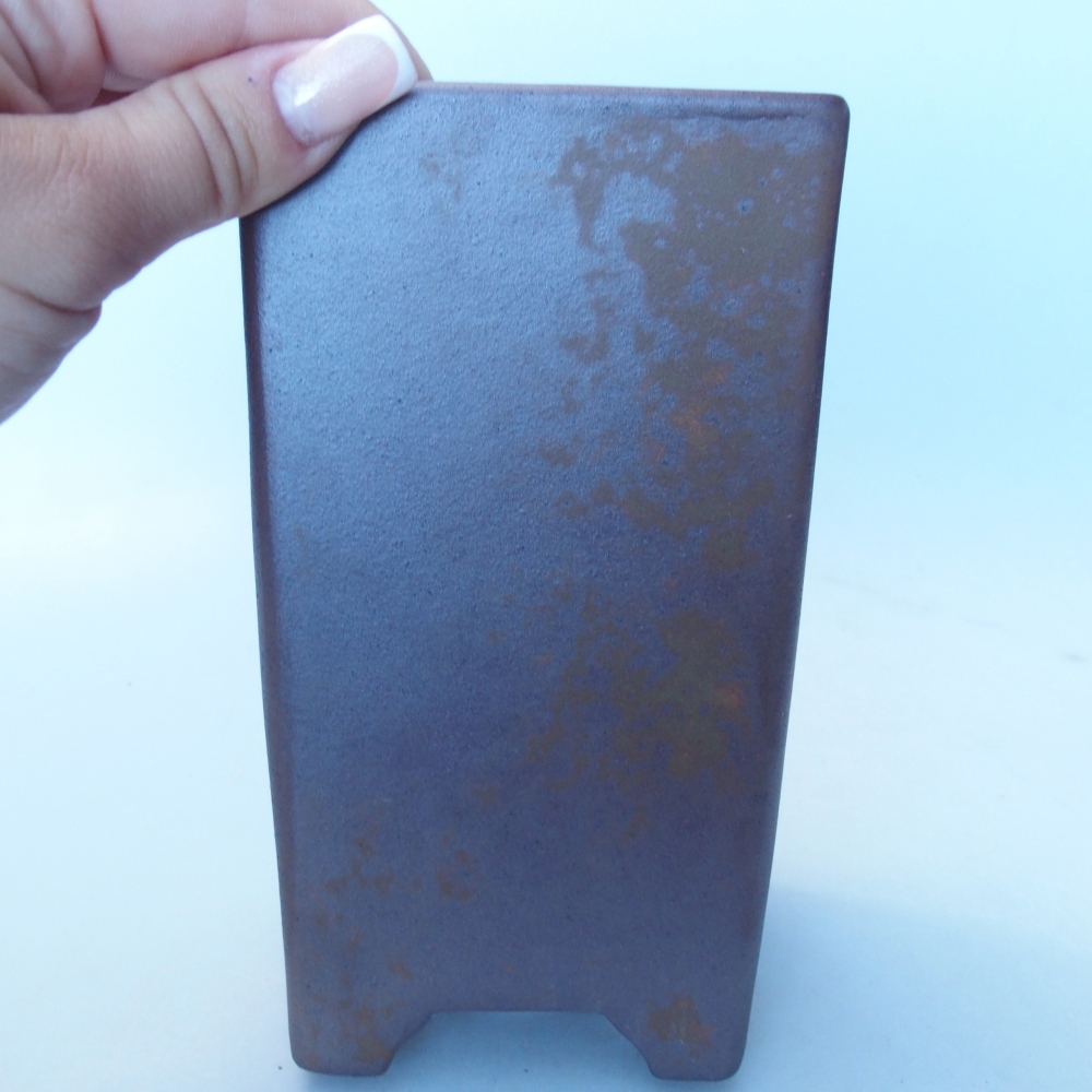 Kom 9 x 9 x 16,5 cm bruin