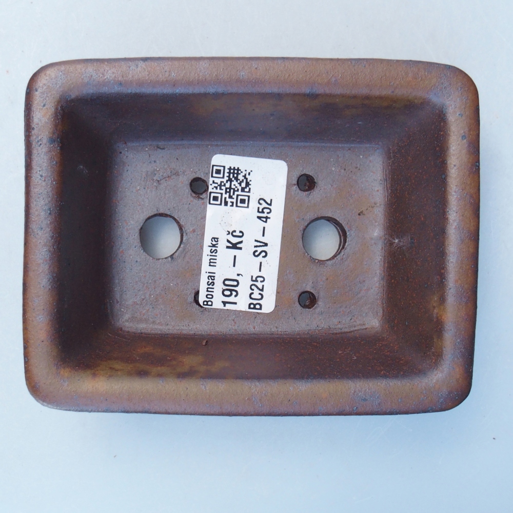 Kom 10,5 x 8 x 4 cm bruin
