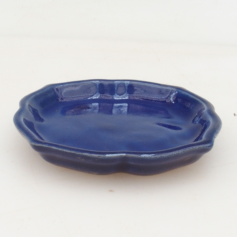 Keramische kom H95 - 8 x 8 x 1 cm - blauw