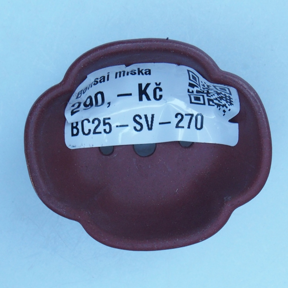 Kom 4,5 x 4 x 2 cm bruin