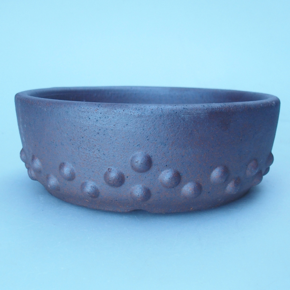Kom 13 x 13 x 4,5 cm bruin