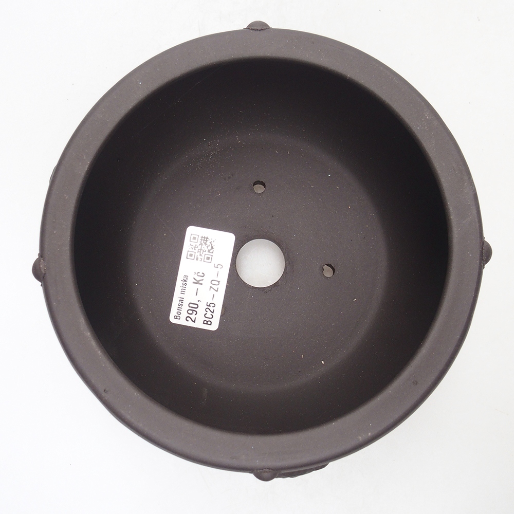 Kom 15 x 15 x 8 cm zwart