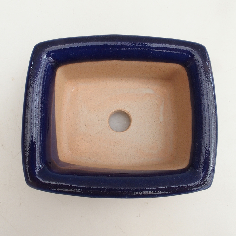 Bonsaischaal H11 - 11,5 x 10 x 4 cm - blauw