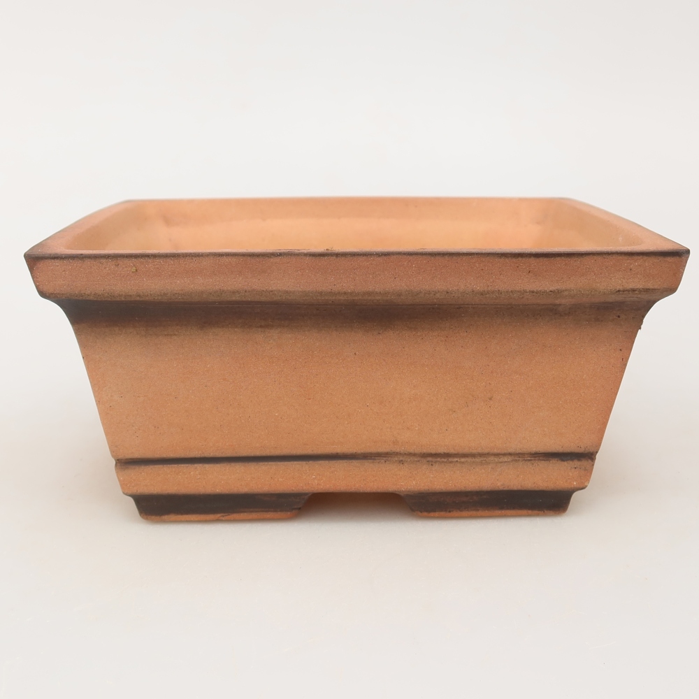 Keramische schaal  14,5 x 12,5 x 7 cm , kleur baksteenrood