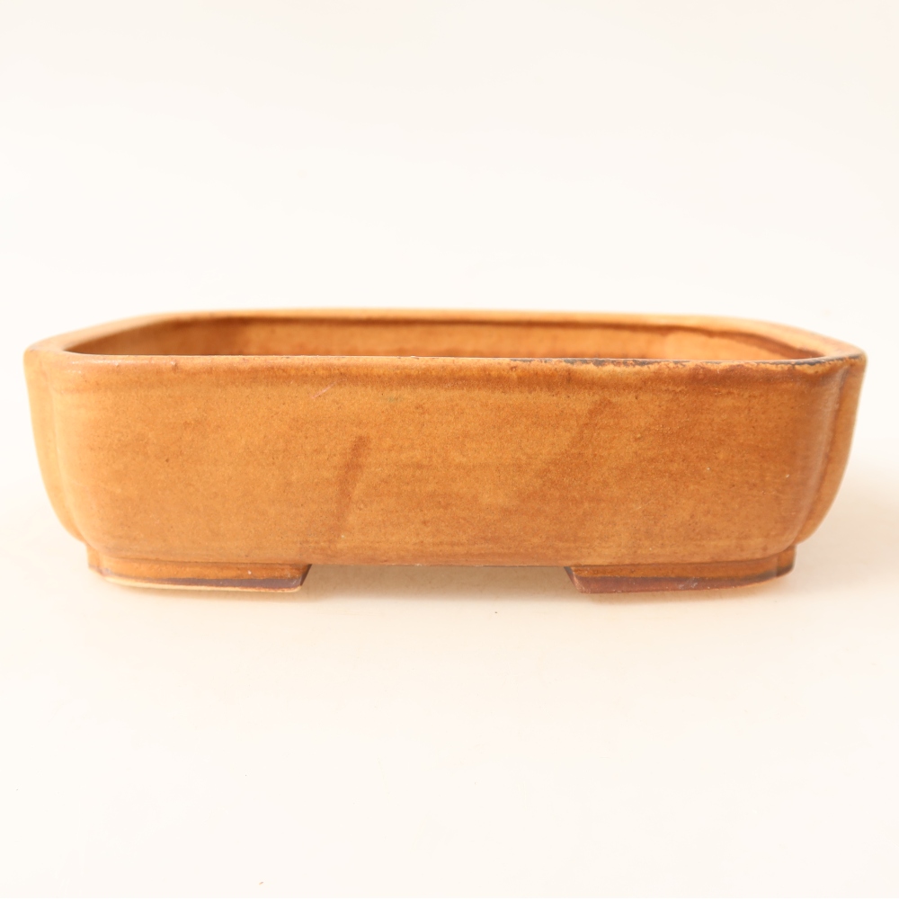 Keramische bonsaipot 18 x 14 x 4,5 cm, kleur: roze