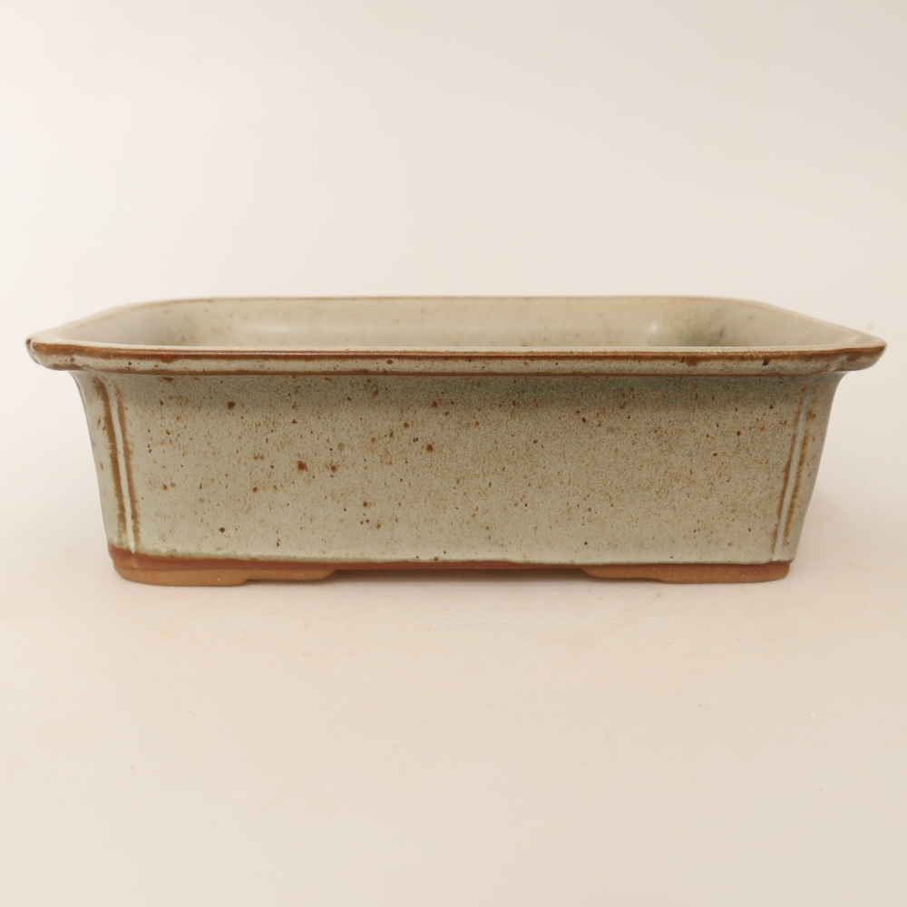 Keramische schaal  20 x 15,5 x 5,5 cm, kleur: beige