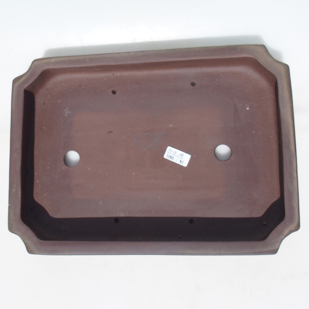 Bonsaischaal 44,5 x 32 x 6,5 cm - bruin