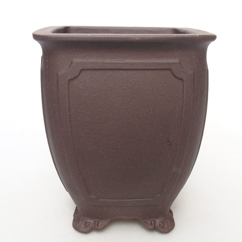 Kom 9 x 9 x 11 cm bruin