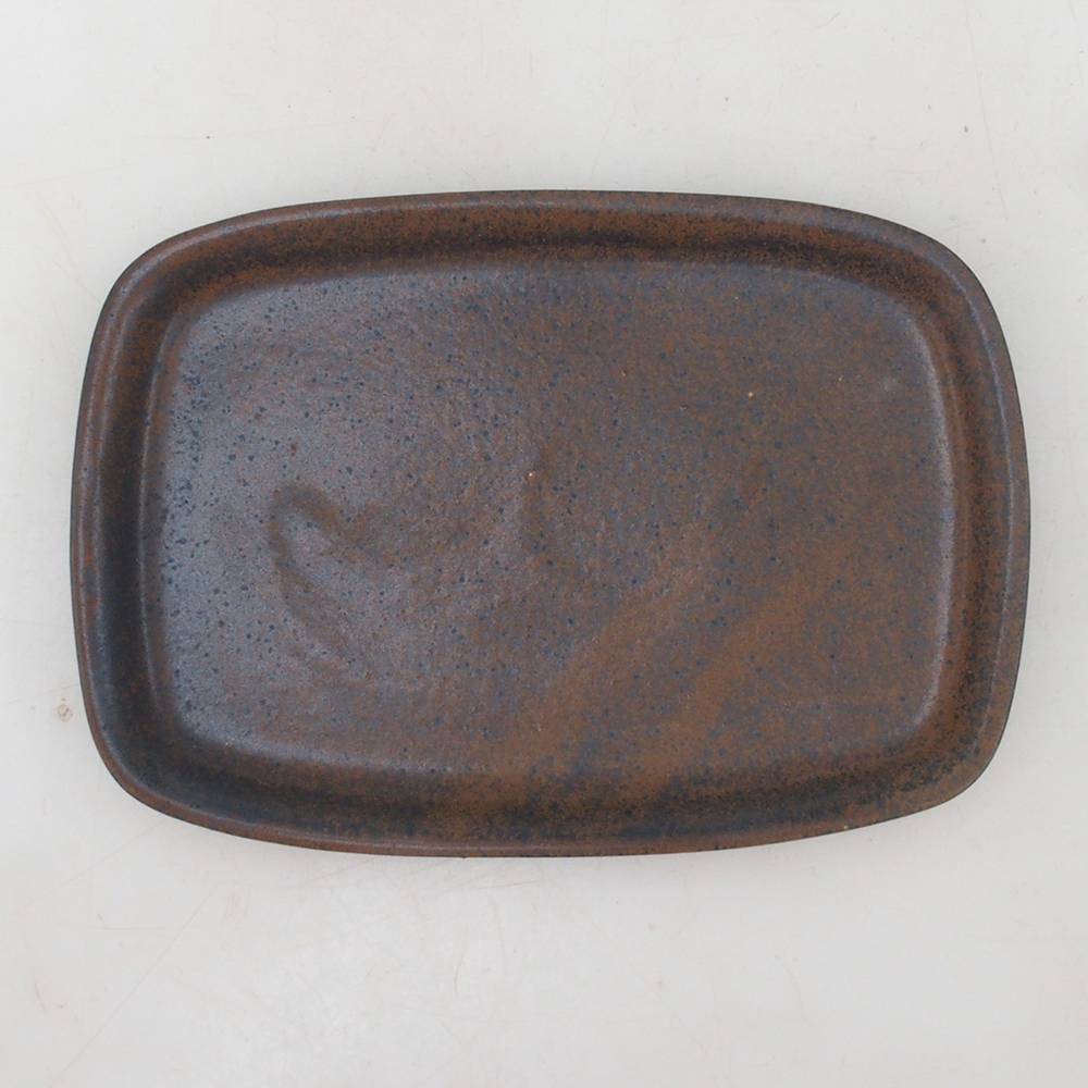 Keramische kom H02 - 17,5 x 12 x 1 cm - bruin