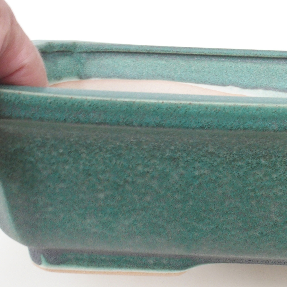 Bonsai kom H07 - 30 x 20,5 x 8 cm - groen