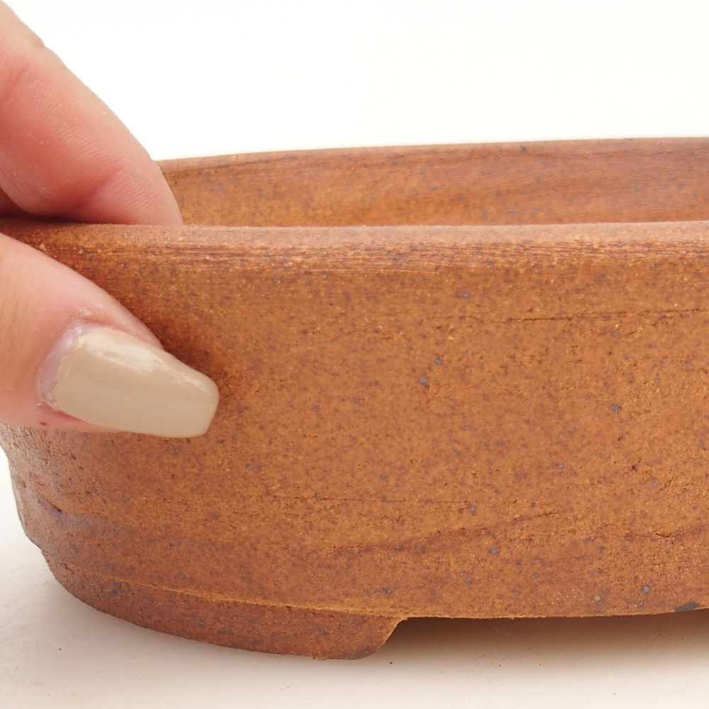 Bonsaischaal 20 x 16 x 5,5 cm , kleur bruin