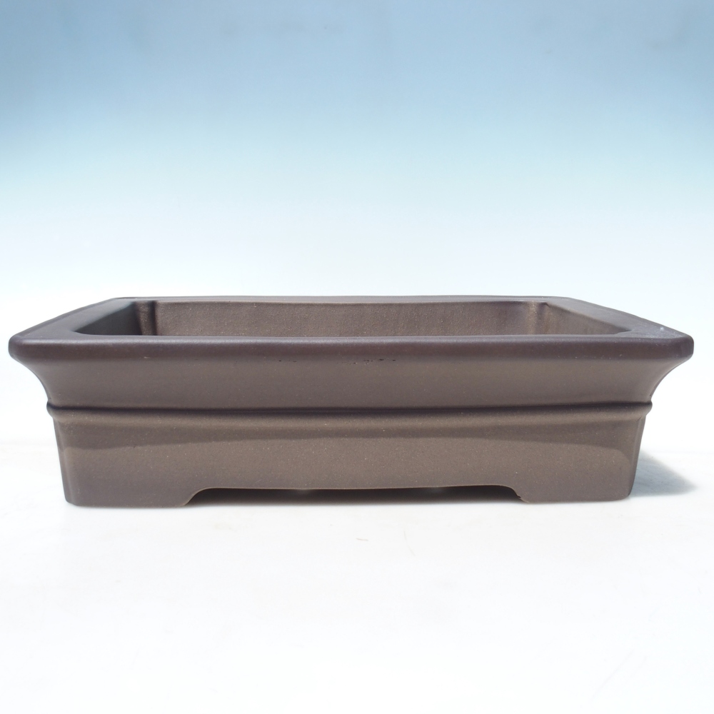 Schaal 41 x 29 x 10,5 cm bruin - UITSLUITEND PERSOONLIJK AFHALEN OF PALLETVERVOER