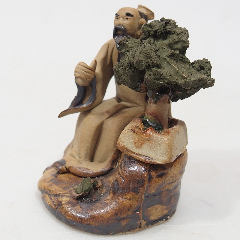 Keramisch beeldje - Bonsaiista