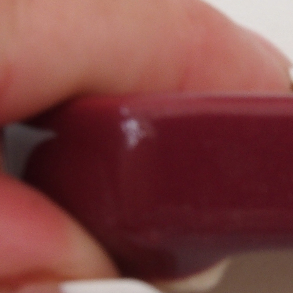 Mini bonsaischaal 5,5 x 4 x 1,5 cm, kleur bordeauxrood