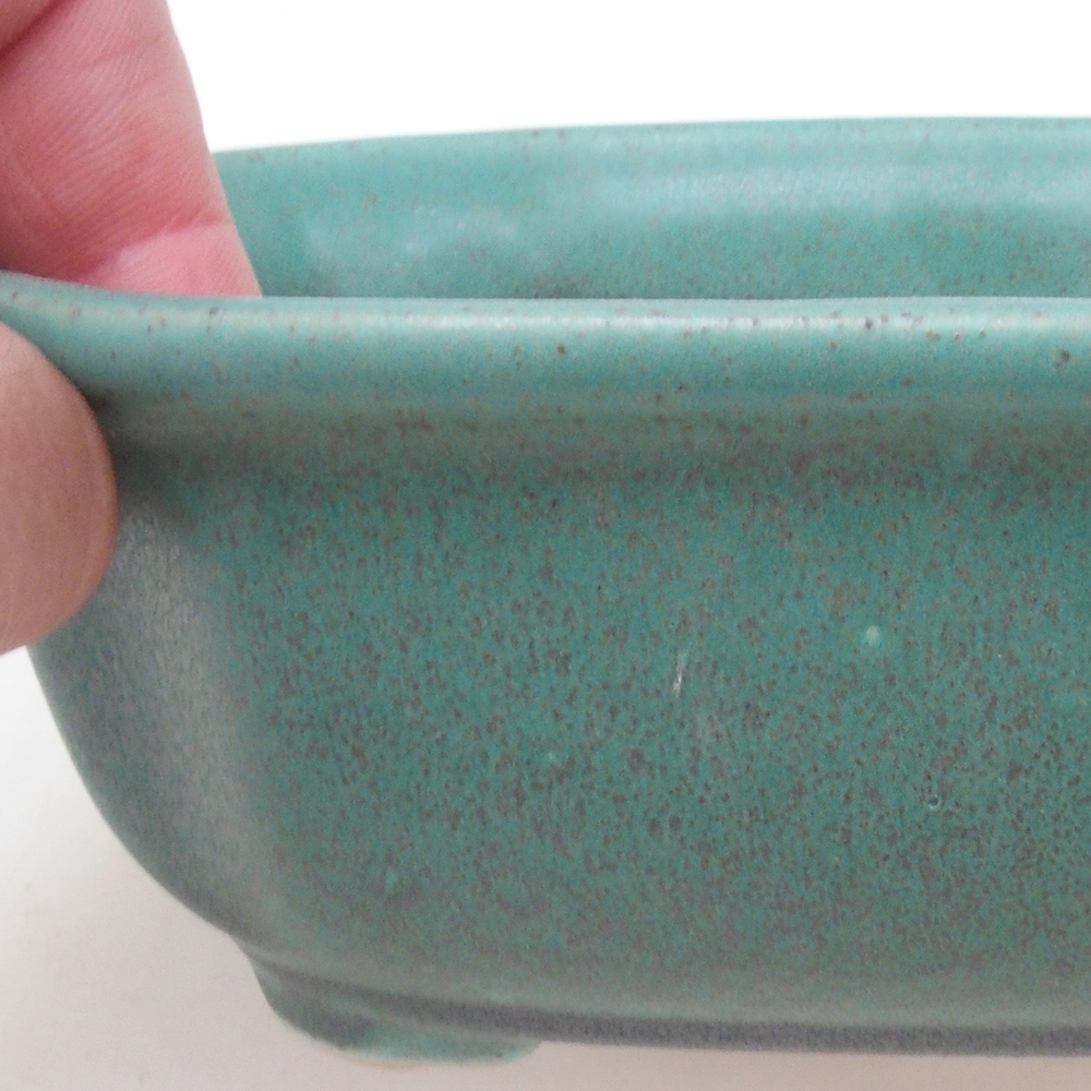 Bonsai kom H31 - 14 x 12 x 5,5 cm - groen