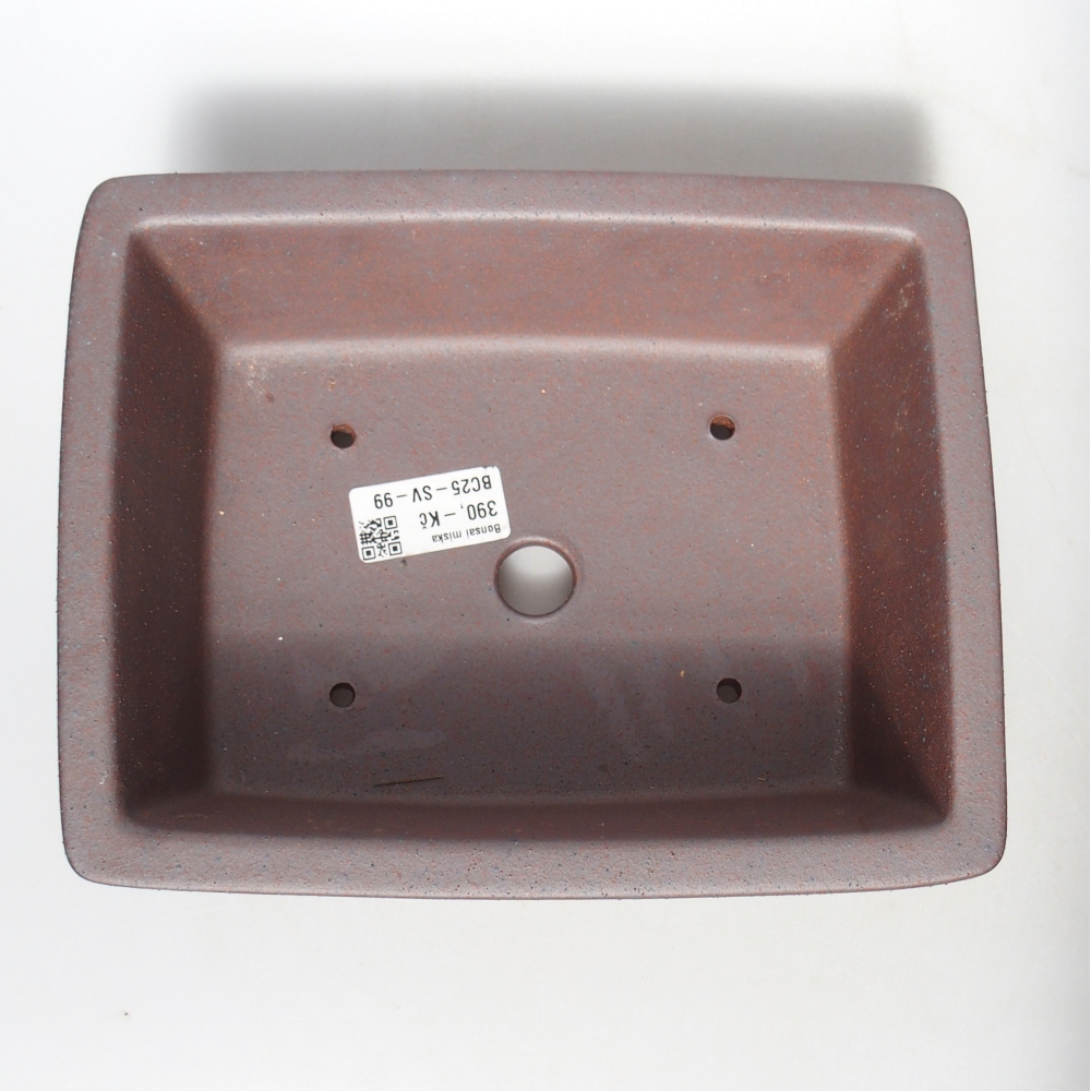 Schaal 21,5 x 17 x 7 cm metaalkleur