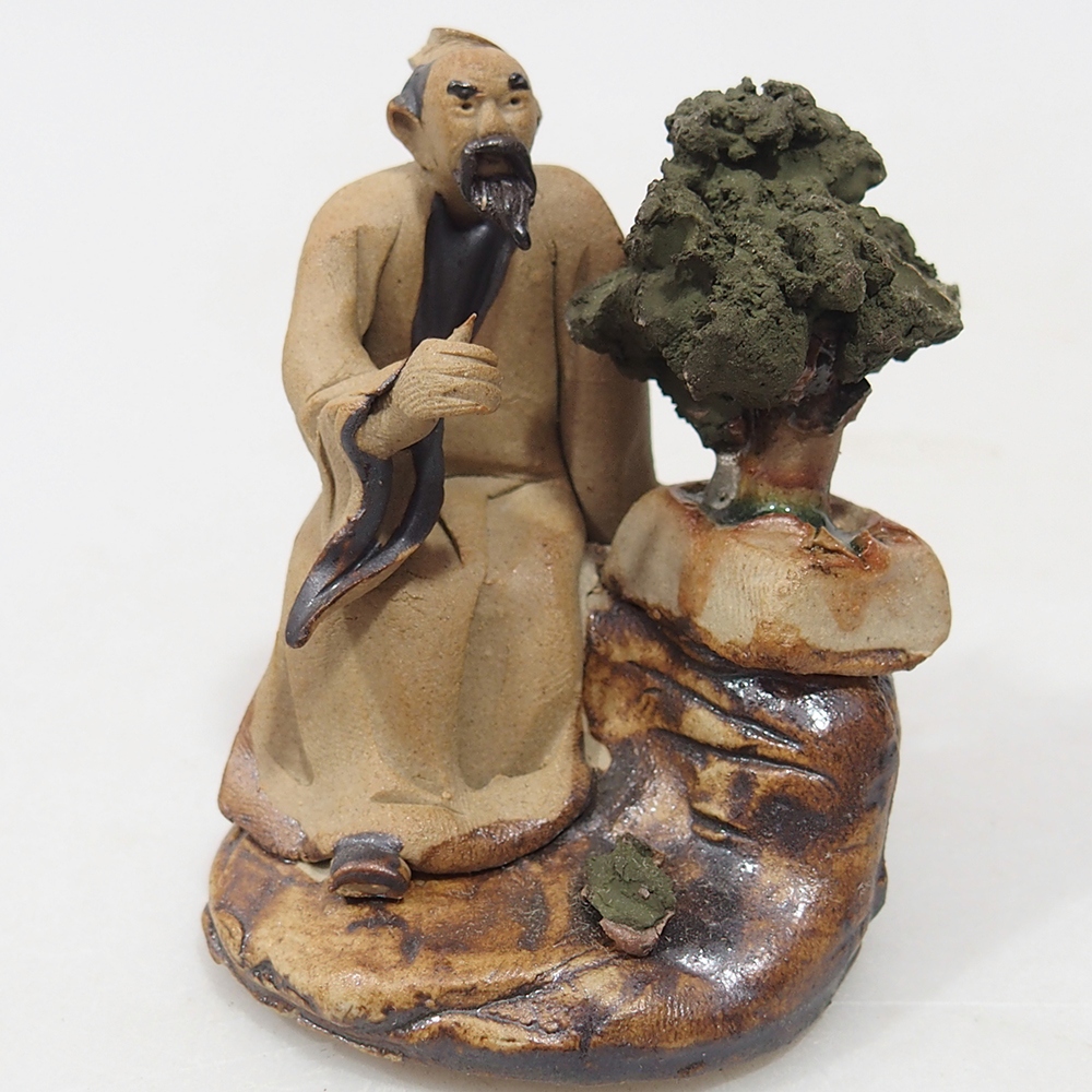 Keramisch beeldje - Bonsaiista