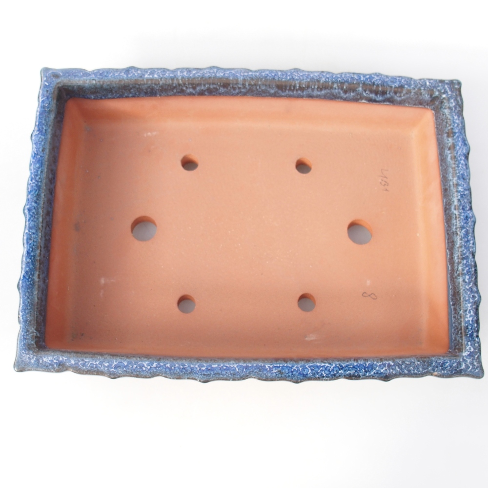 Kom 32 x 22,5 x7 cm blauw