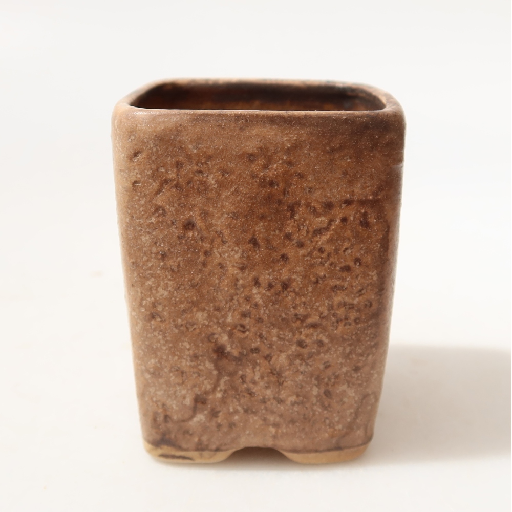 Keramische bonsaipot 5 x 5 x 6,5 cm, kleur: roze
