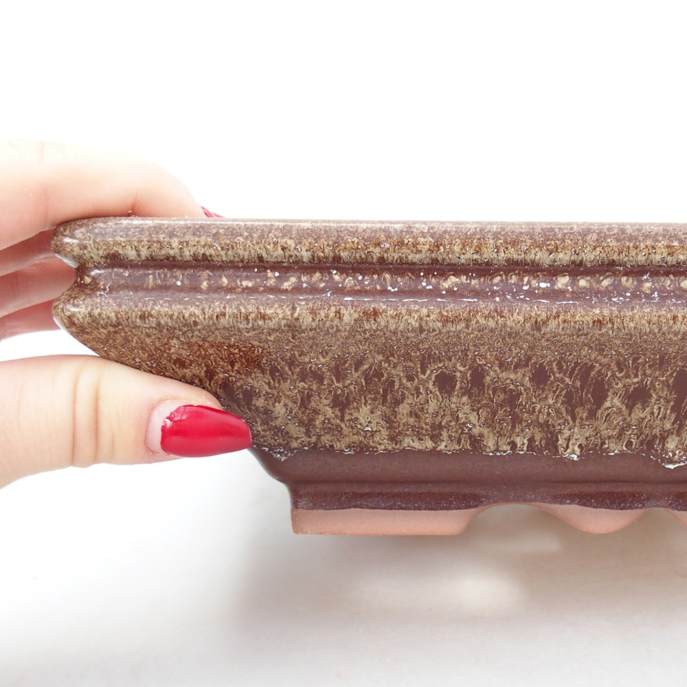 Kom 26 x 21 x 6,5 cm blauwgroen