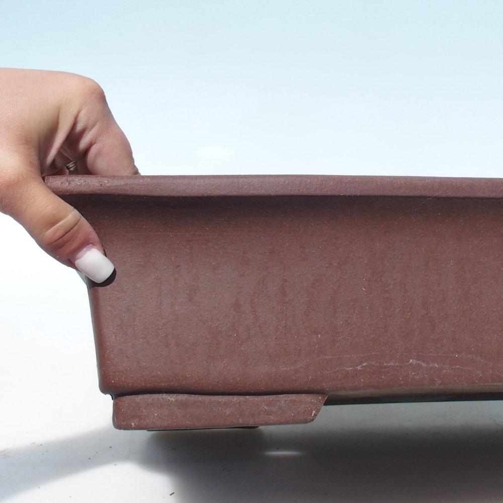 Bonsaischaal 46 x 35 x 10,5 cm - bruin