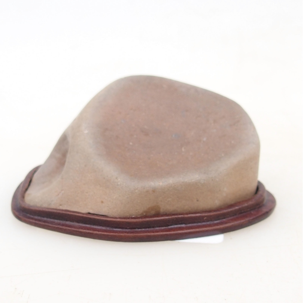 Suiseki - Steen met DAI (houten basis)