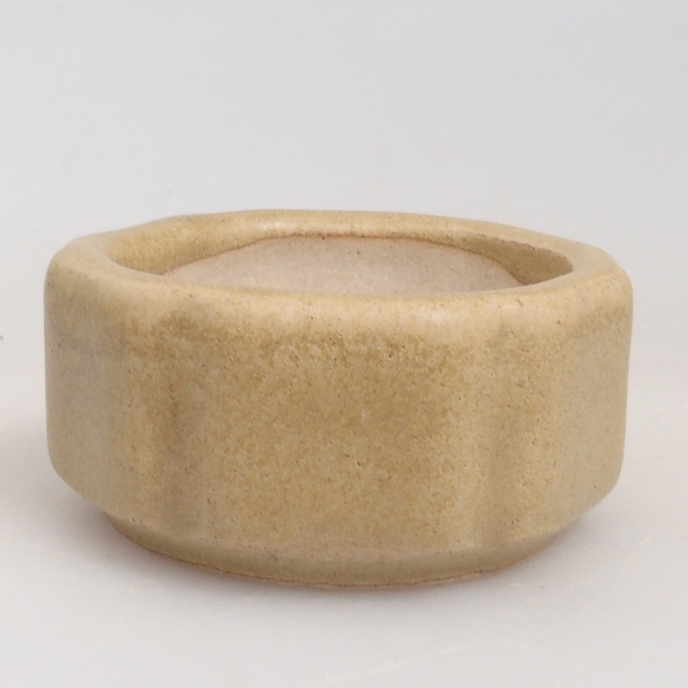 Mini bonsaischaal 4,5 x 4,5 x 2 cm, bruin