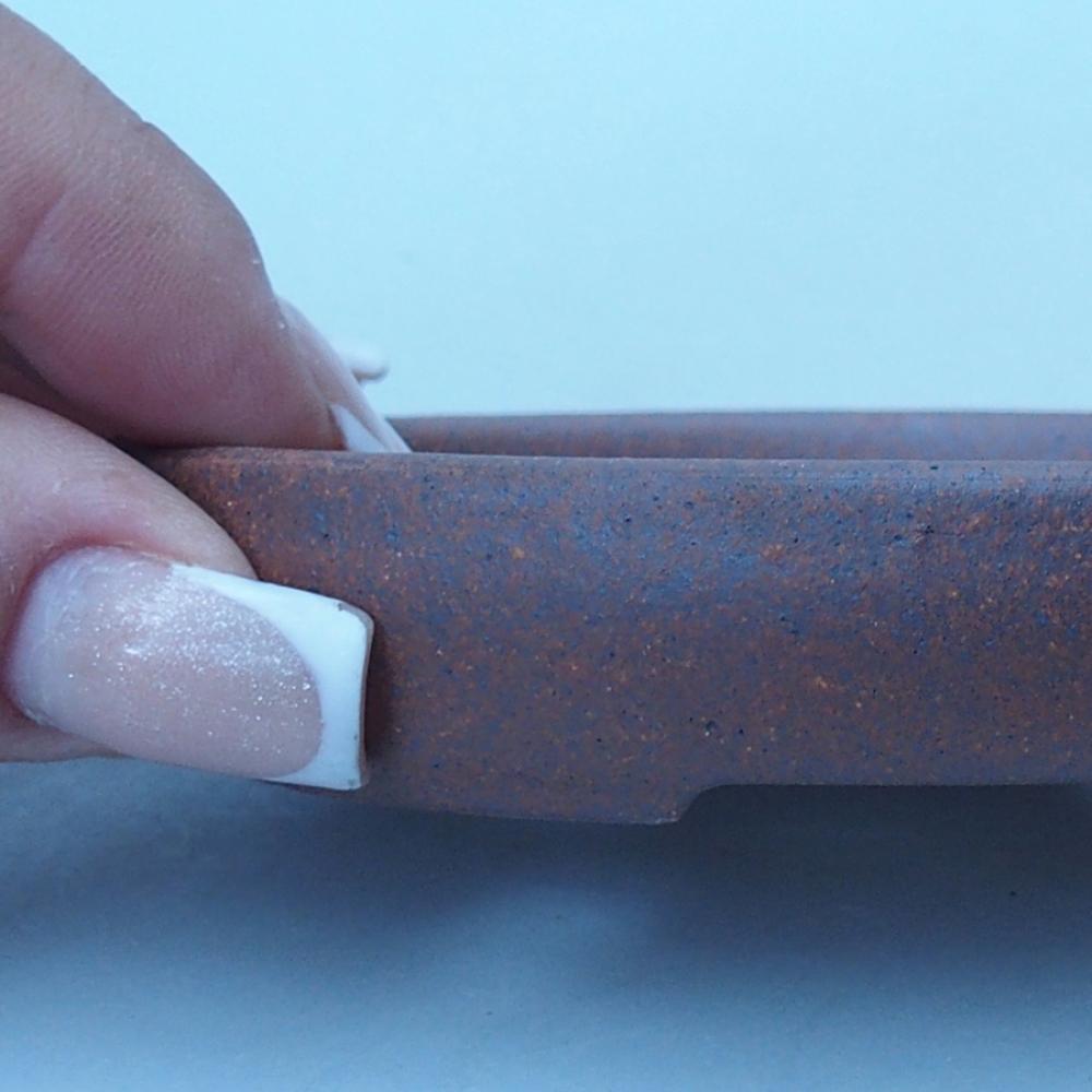 Kom 9,5 x 8 x 2 cm bruin