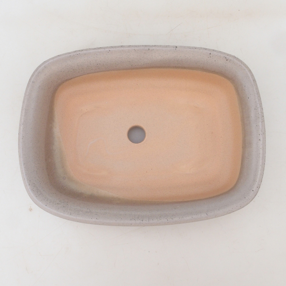 Bonsaischaal H02 - 19 x 13 x 5 cm - beige