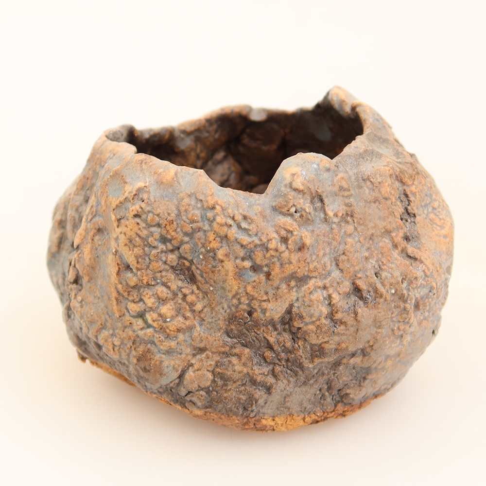 Keramische schaal  4,5 x 4 x 6 cm , kleur blauw