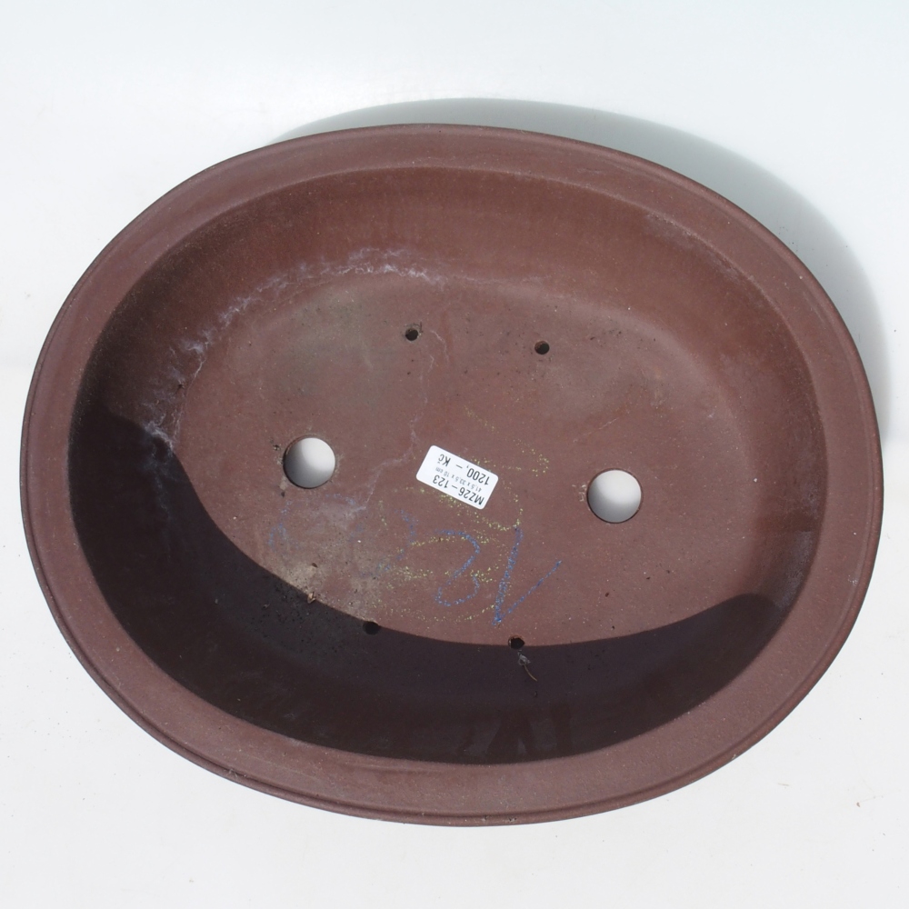 Bonsaischaal 41,5 x 33,5 x 10 cm berken bruin