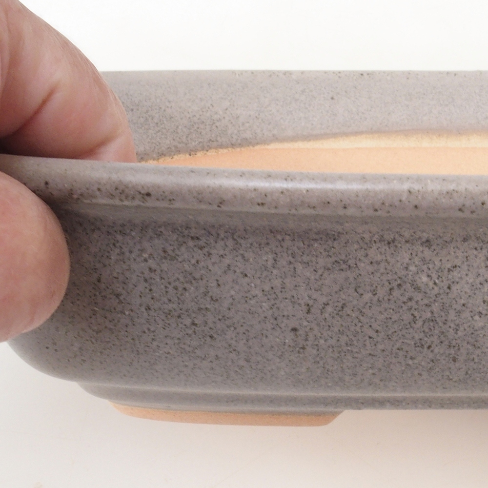 Bonsaischaal H08 - 25 x 19,5 x 6 cm - beige