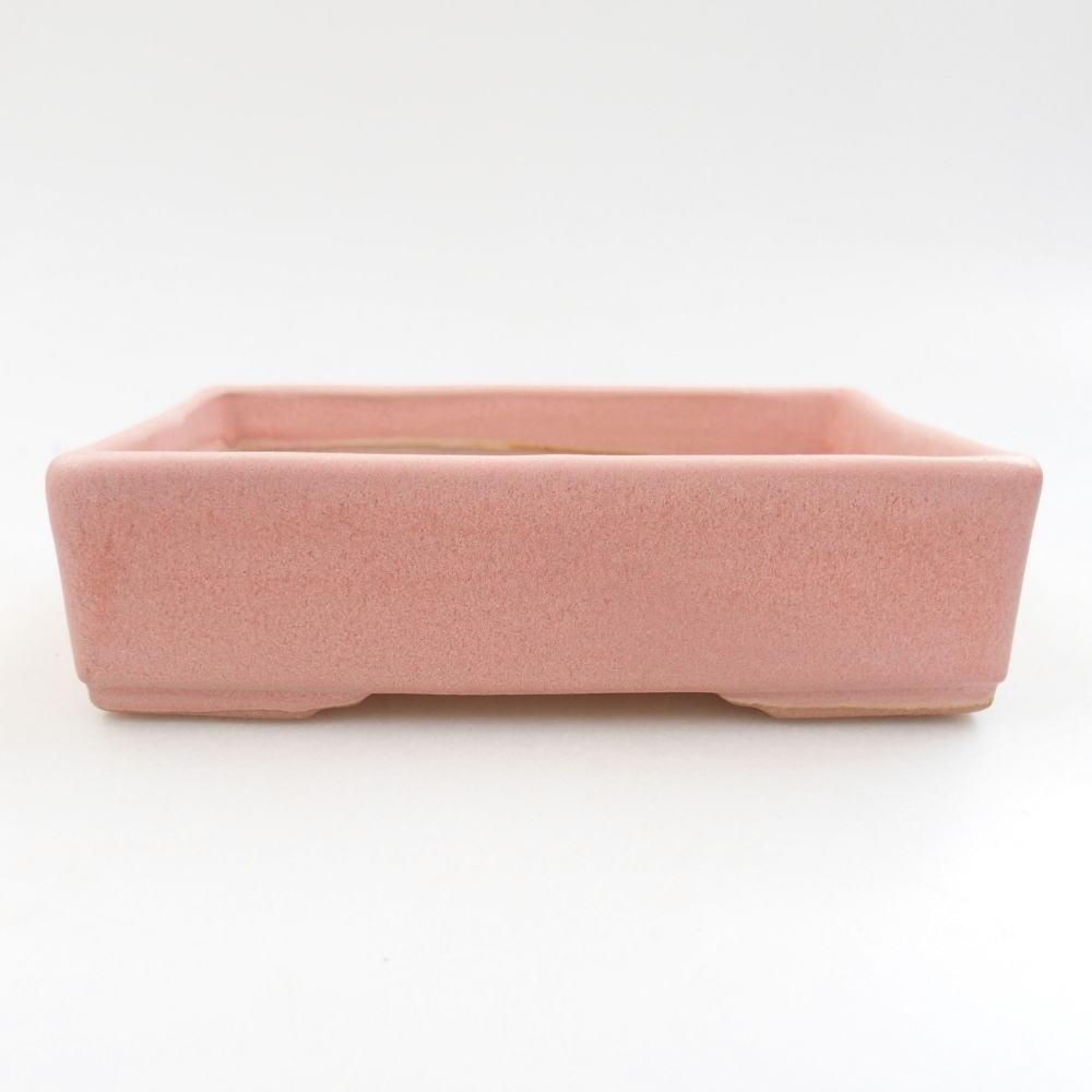 Bonsaischaal van keramiek 22 x 17 x 5 cm, groen