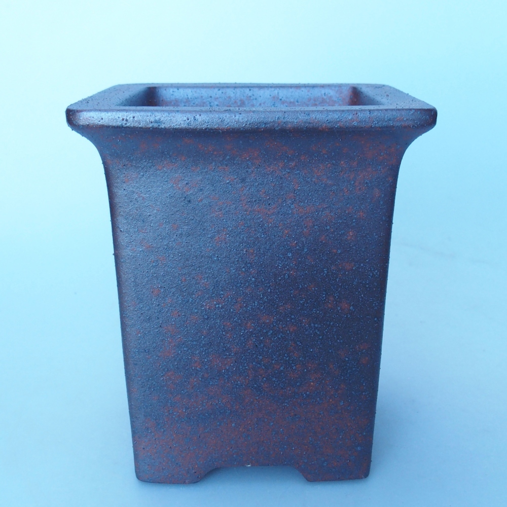 Kom 11,5 x 11,5 x 13 cm bruin