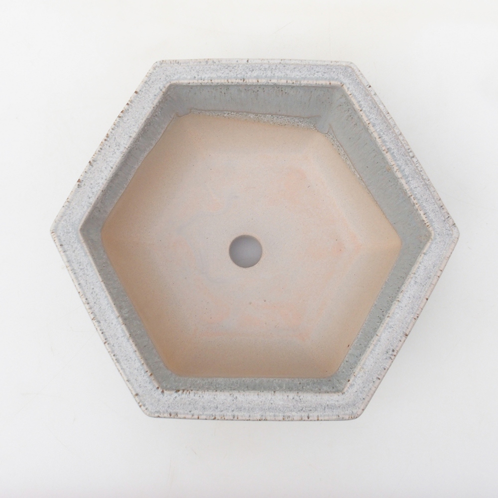 Bonsaischaal H53 - 19 x 21,5 x 7 cm - beige