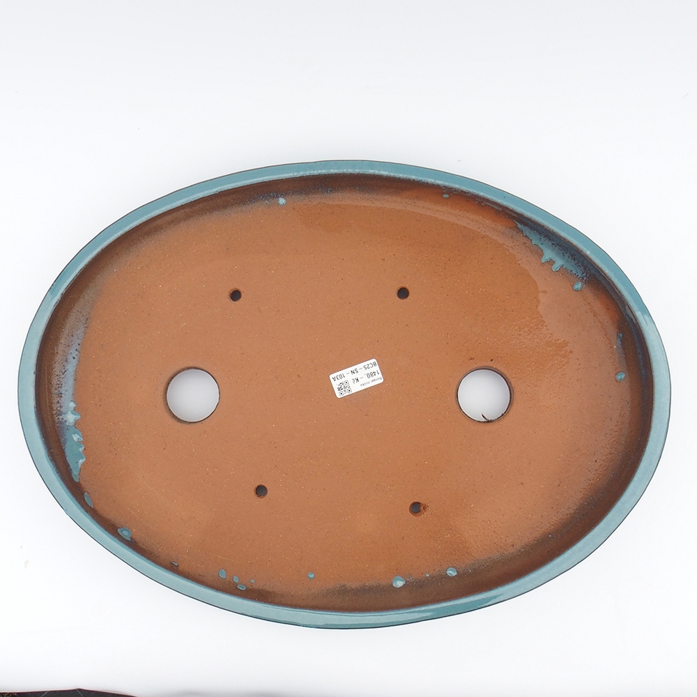 Kom 51 x 37 x 6,5 cm blauw