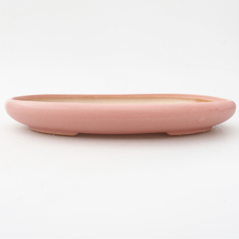 Bonsaischaal van keramiek 22 x 17 x 5 cm, groen