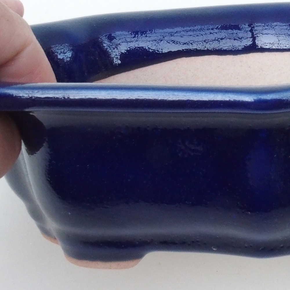 Bonsai kom H51 - 18 x 14 x 5 cm - blauw
