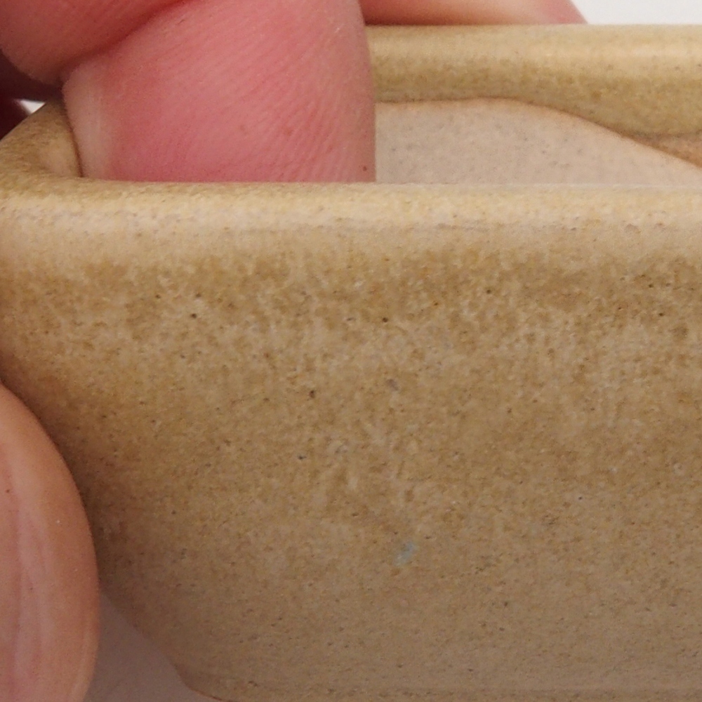 Mini bonsaischaal 5,5 x 4,5 x 2,5 cm, bruin